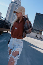 Load image into Gallery viewer, Carhartt 1/2 Zip Flannel