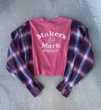 Load image into Gallery viewer, Maker’s Mark Flannel Tee