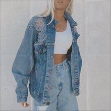 Load image into Gallery viewer, Distressed Levi’s Jacket
