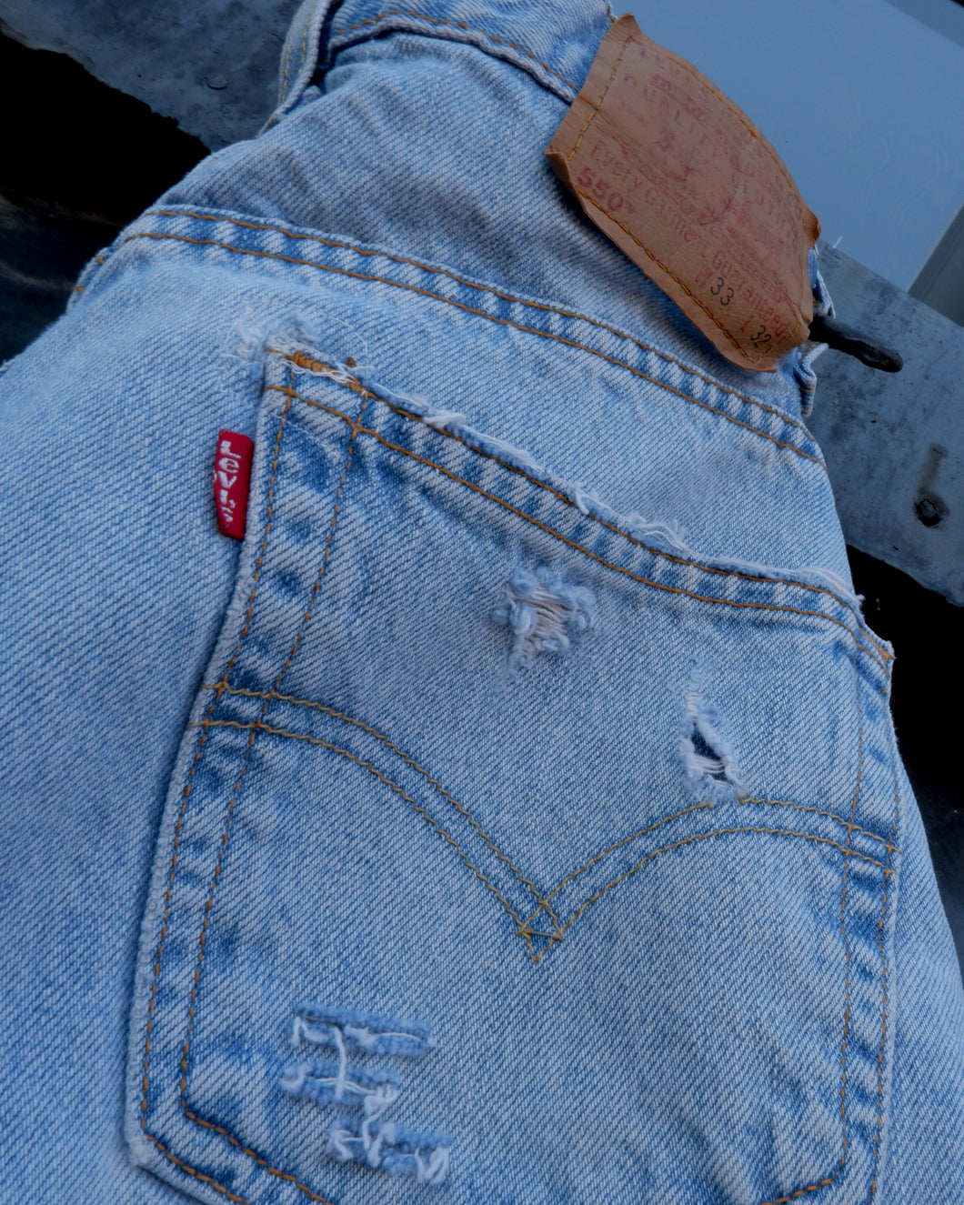 Y2K Levi’s Cut-Offs (Size 10)
