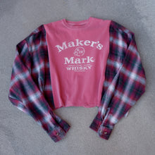 Load image into Gallery viewer, Maker’s Mark Flannel Tee
