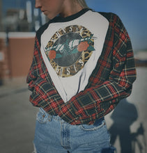 Load image into Gallery viewer, Guns N’ Roses Flannel Tee
