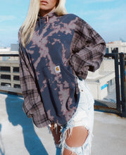 Load image into Gallery viewer, Carhartt Bleached Hoodie Flannel
