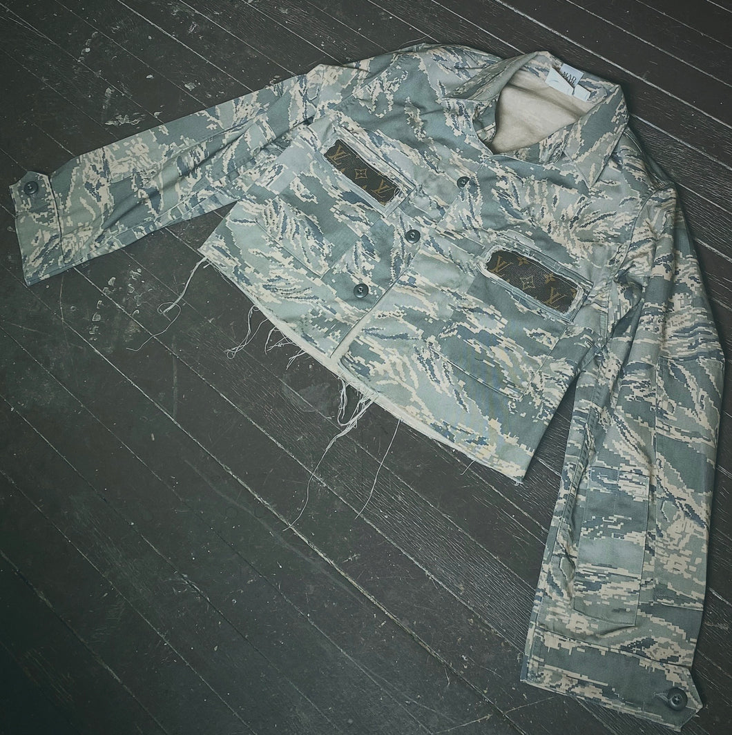 LV Crop Army Jacket
