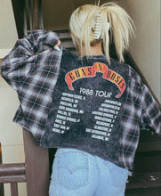 Load image into Gallery viewer, Guns N’ Roses Flannel Tee
