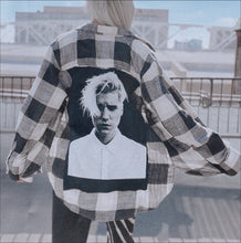 Load image into Gallery viewer, Custom Justin Bieber Flannel
