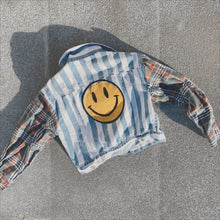 Load image into Gallery viewer, Denim flannel Jacket
